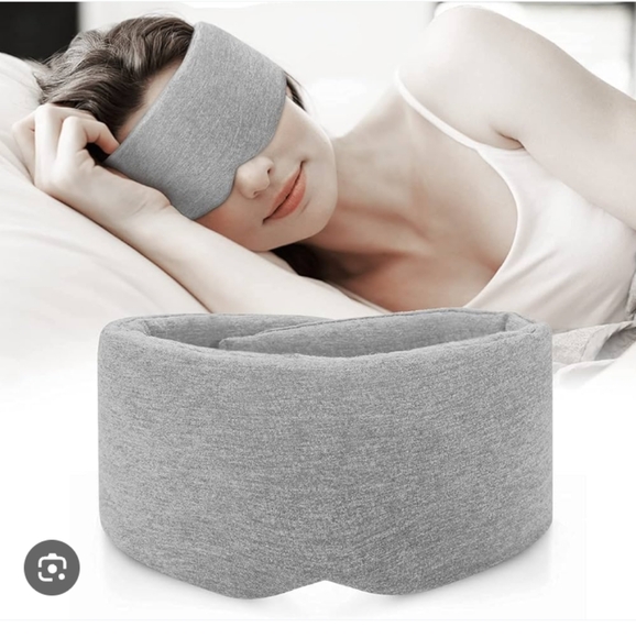 Accessories - Cotton Sleep Mask With Dust Bag Gray